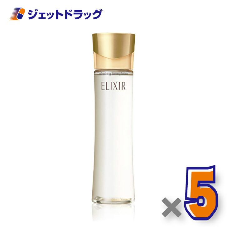 【化粧品】エリクシールシュペリエルフレッシュアップトーニング170mL×5個〔敏感肌・収れん化粧水〕