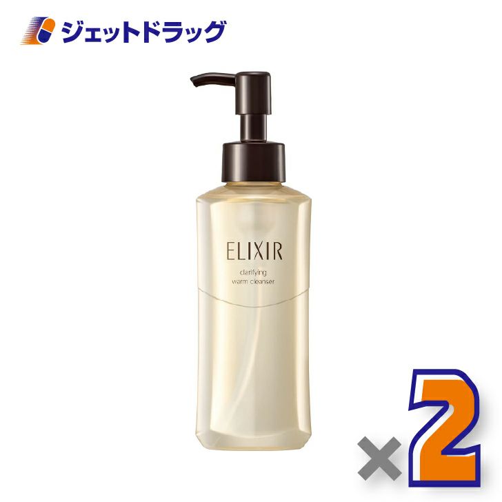 【化粧品】エリクシールアドバンスドクリアホットクレンジングジェルAD180mL×2個〔メイク落とし・クレンジングジェル〕