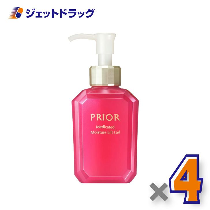 【医薬部外品】プリオール薬用うるおい美リフトゲル120mL×4個〔薬用・オールインワンジェル〕
