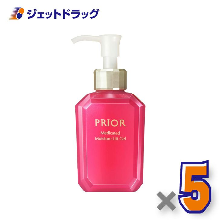 【医薬部外品】プリオール薬用うるおい美リフトゲル120mL×5個〔薬用・オールインワンジェル〕