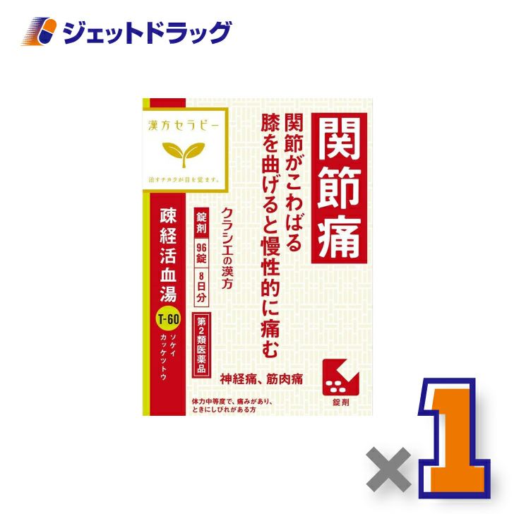 【第2類医薬品】疎経活血湯エキス錠クラシエ96錠×1個〔漢方・そけいかっけつとう〕
