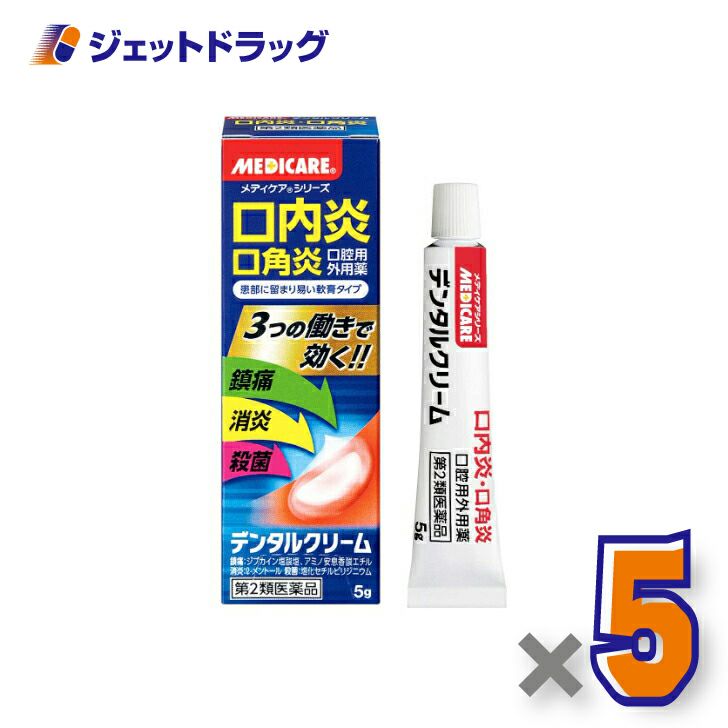 【第2類医薬品】デンタルクリーム5g