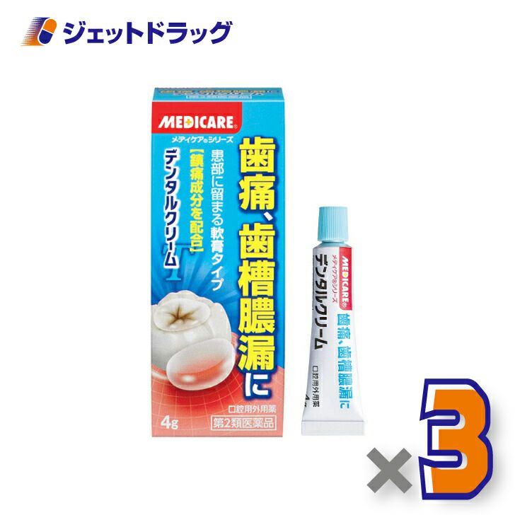 【第2類医薬品】メディケアデンタルクリームT4g