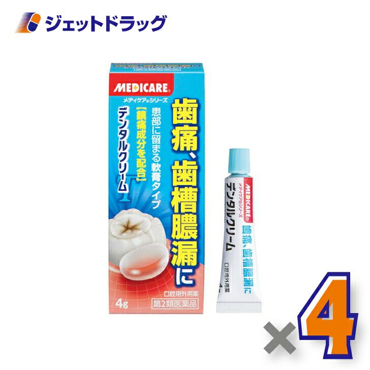 【第2類医薬品】メディケアデンタルクリームT4g