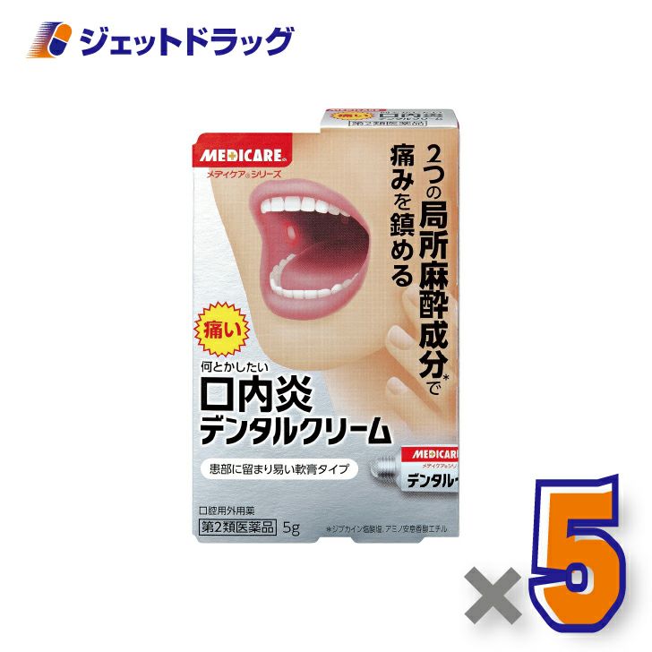 【第2類医薬品】デンタルクリーム5g