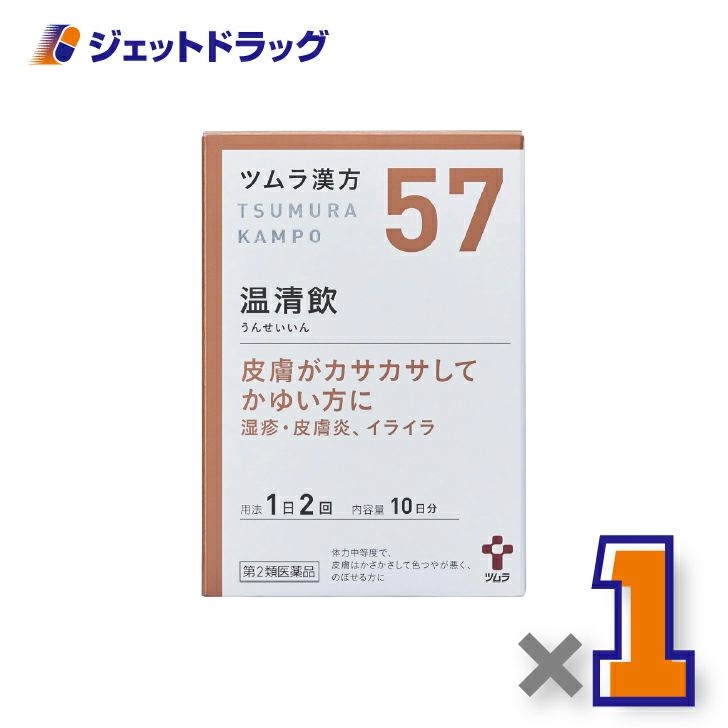 【第2類医薬品】ツムラ漢方温清飲エキス顆粒20包×1個〔湿疹・皮膚炎〕