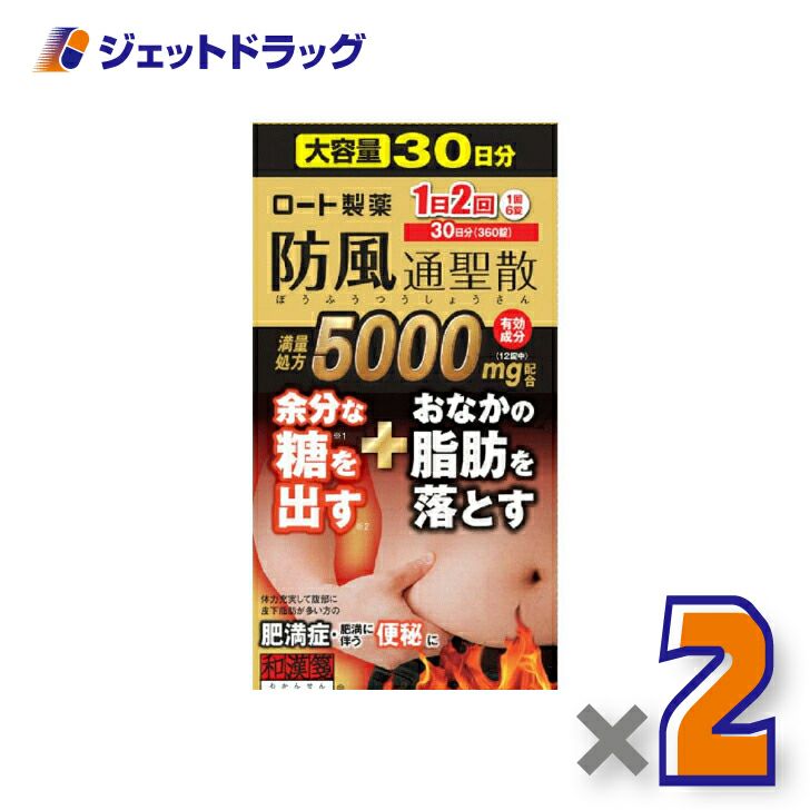 【第2類医薬品】ロート防風通聖散錠満量a360錠※セルフメディケーション税制対象商品