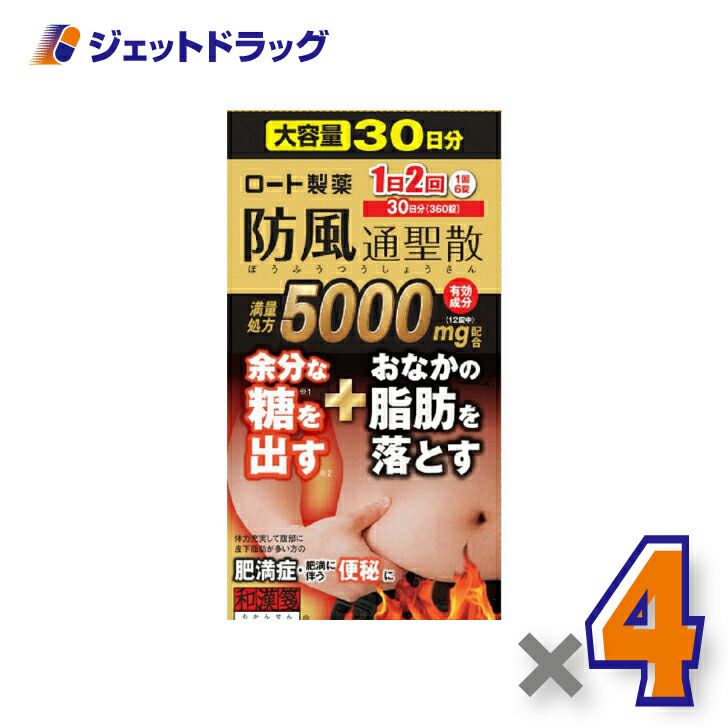 【第2類医薬品】ロート防風通聖散錠満量a360錠※セルフメディケーション税制対象商品